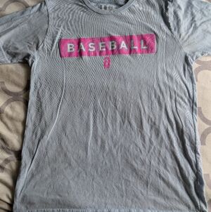 Baby Blue Baseball Lifestyle Boys T-Shirt